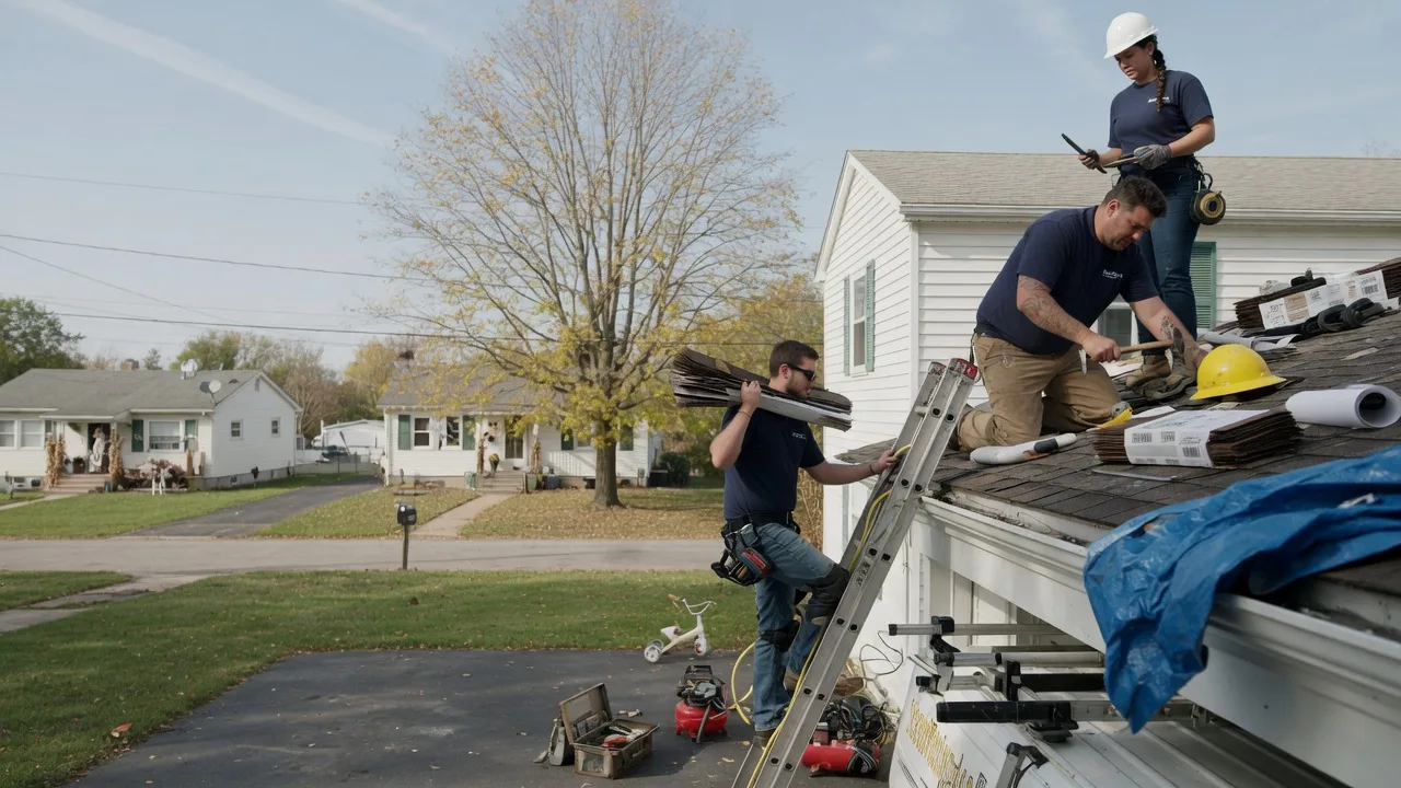 Local Roofing Contractors in Sandoval, IL near me